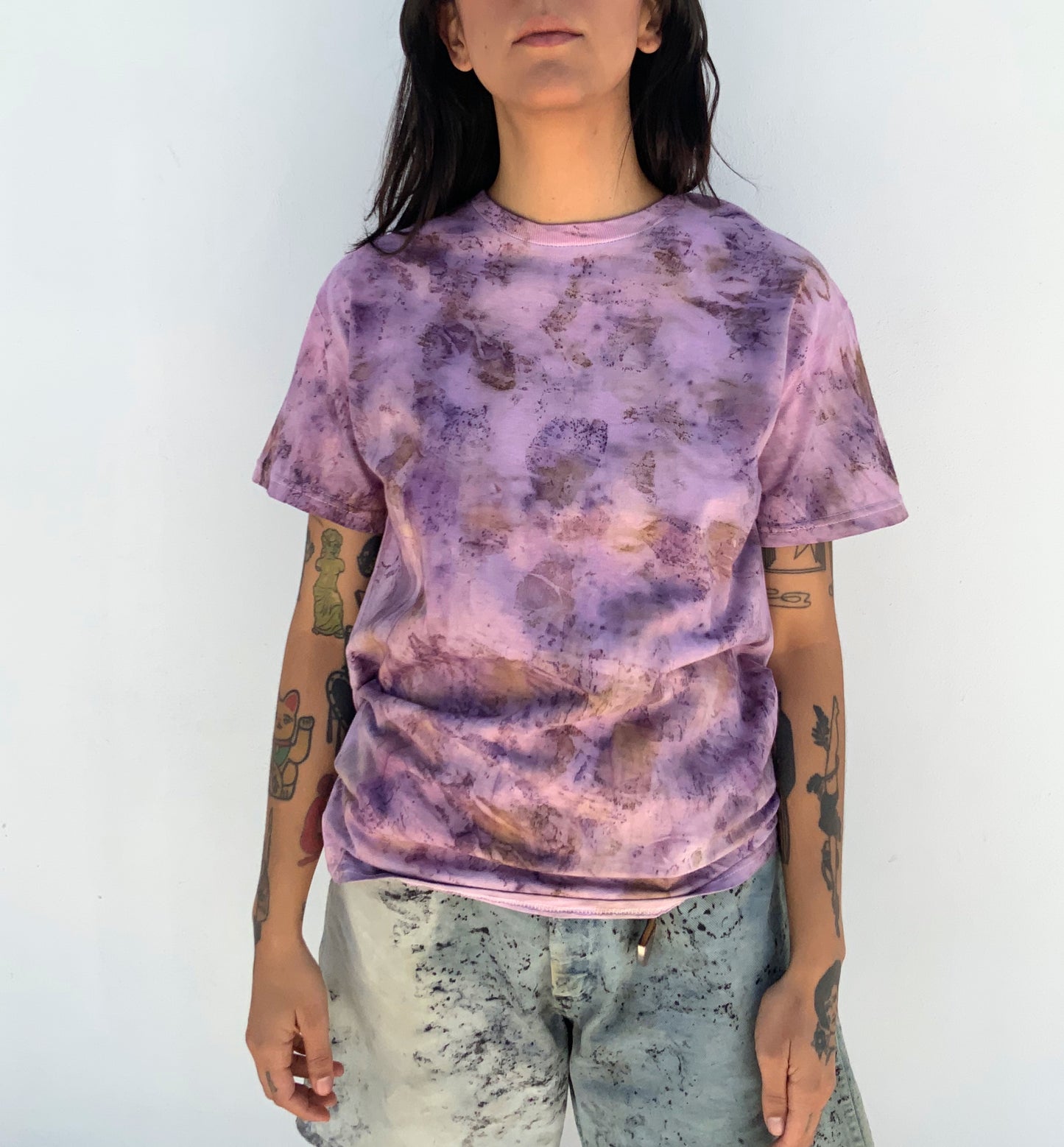 SPECIAL EDITION: Migrant Relief T-shirts Dyed with Compost Flowers + Rust