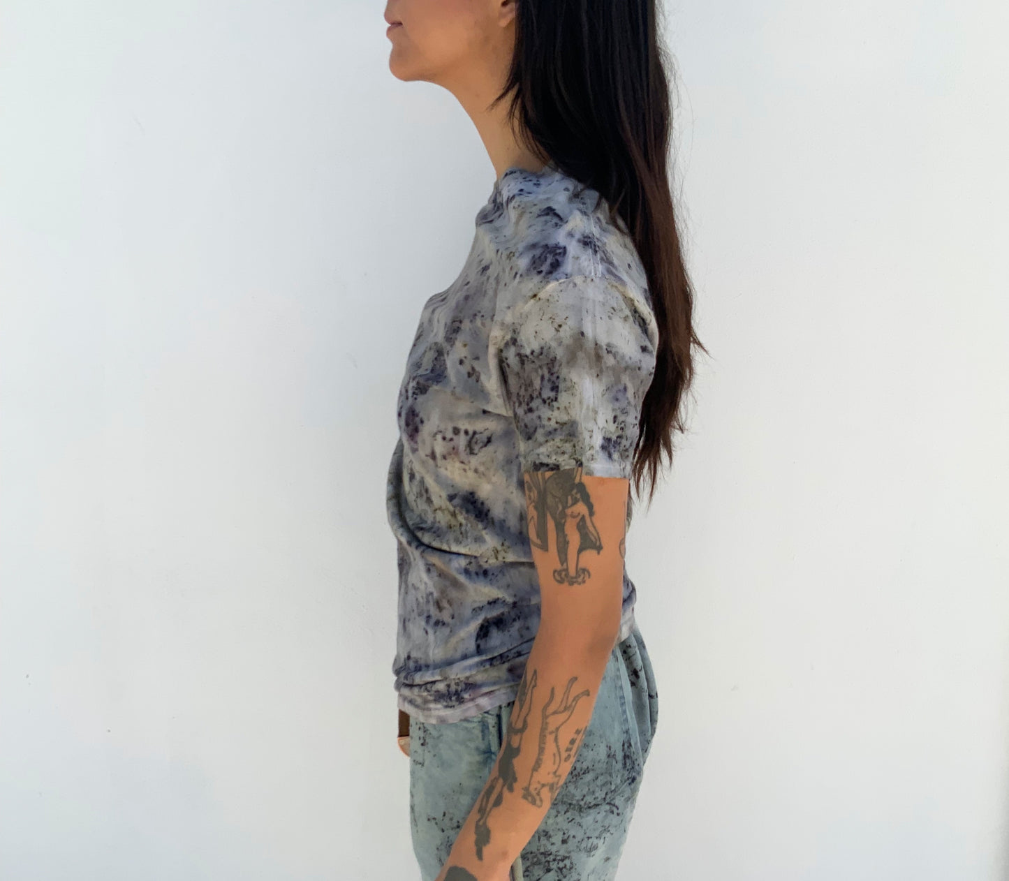 SPECIAL EDITION: Migrant Relief T-shirts Dyed with Compost Flowers + Rust
